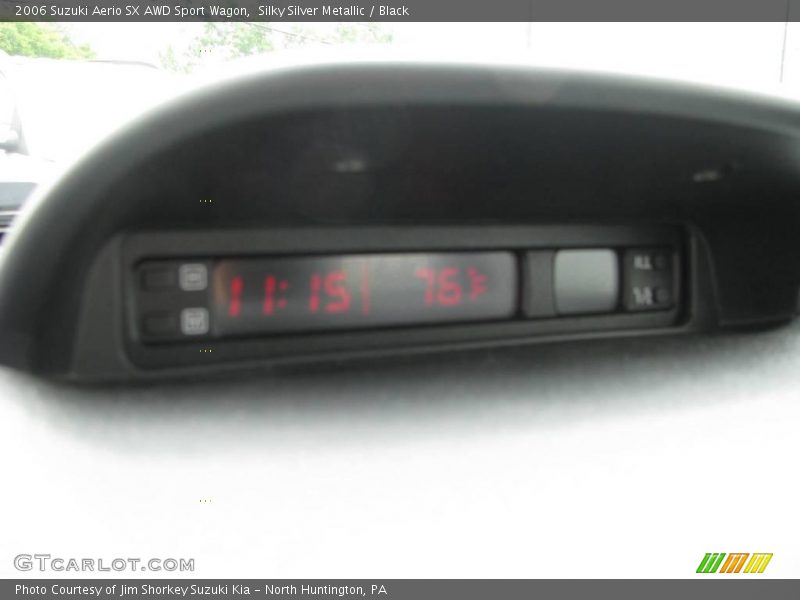 Silky Silver Metallic / Black 2006 Suzuki Aerio SX AWD Sport Wagon