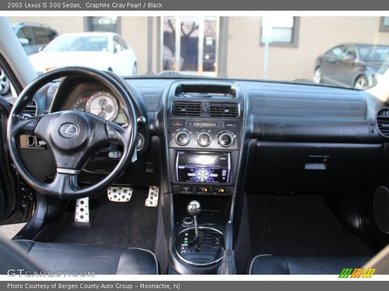 Graphite Gray Pearl / Black 2003 Lexus IS 300 Sedan