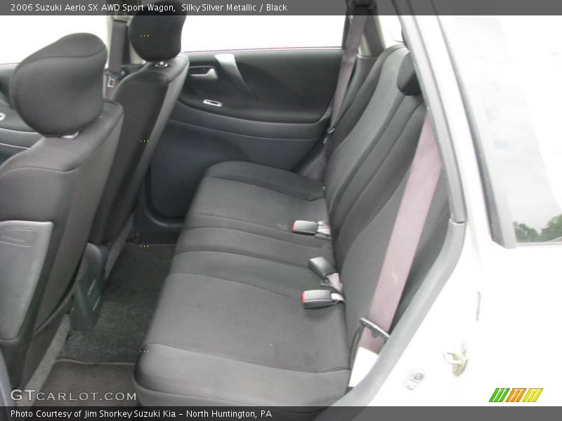 Silky Silver Metallic / Black 2006 Suzuki Aerio SX AWD Sport Wagon