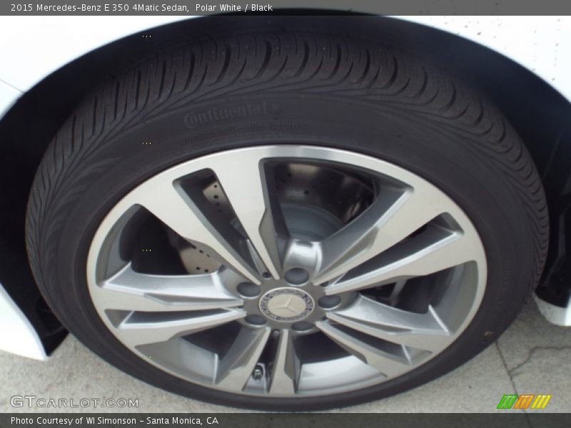 Polar White / Black 2015 Mercedes-Benz E 350 4Matic Sedan