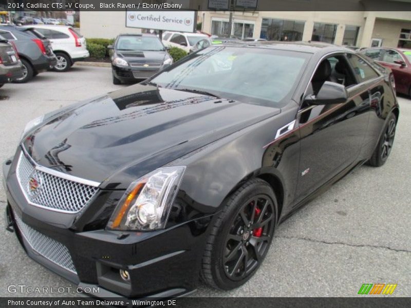 Black Raven / Ebony/Ebony 2014 Cadillac CTS -V Coupe