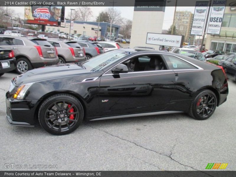 Black Raven / Ebony/Ebony 2014 Cadillac CTS -V Coupe