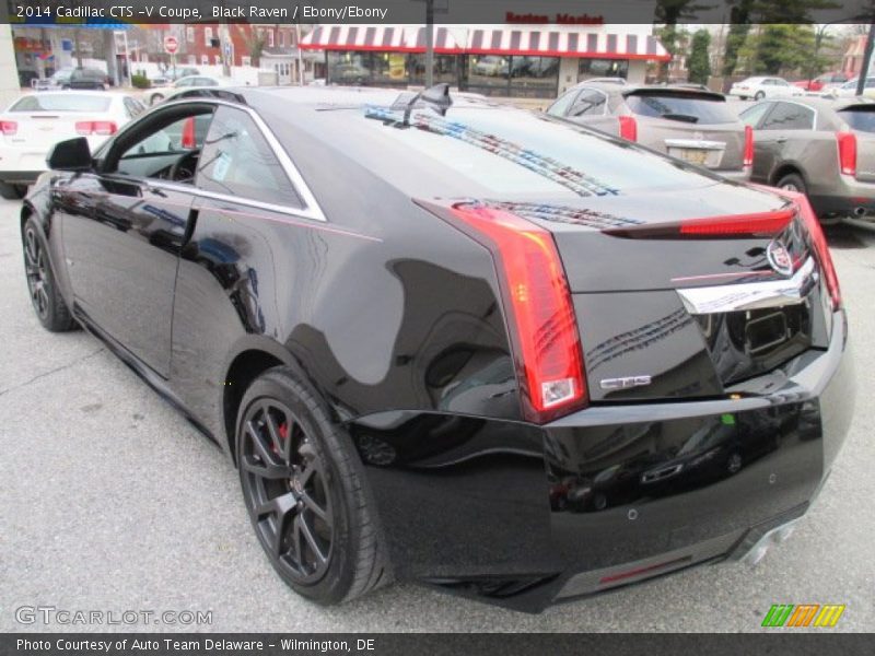 Black Raven / Ebony/Ebony 2014 Cadillac CTS -V Coupe