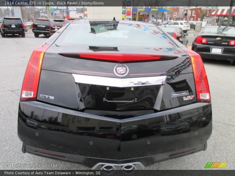 Black Raven / Ebony/Ebony 2014 Cadillac CTS -V Coupe
