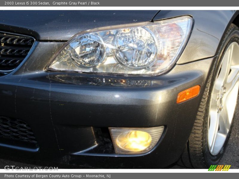 Graphite Gray Pearl / Black 2003 Lexus IS 300 Sedan