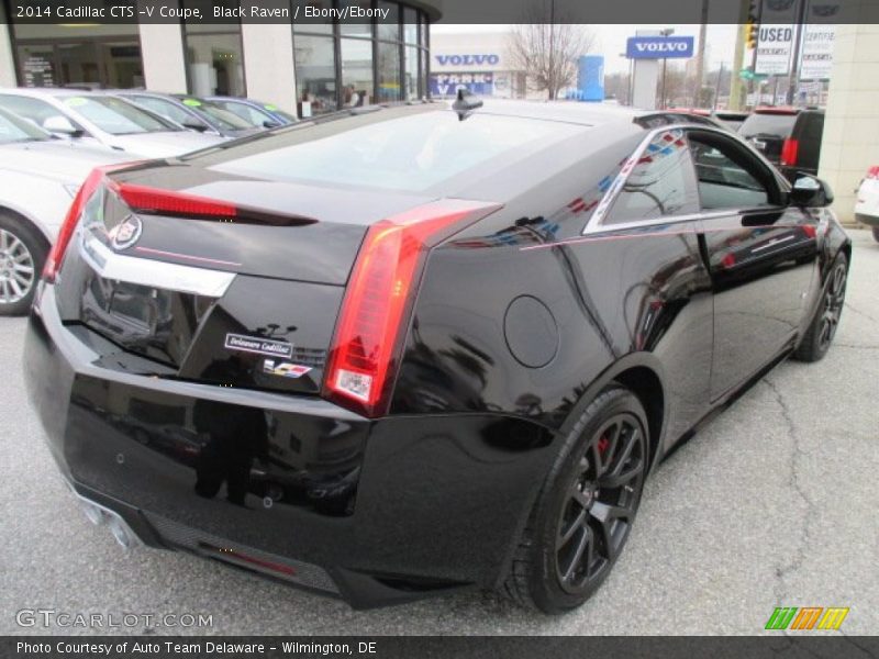 Black Raven / Ebony/Ebony 2014 Cadillac CTS -V Coupe