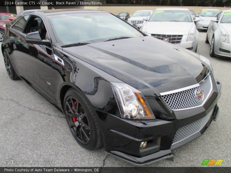 Front 3/4 View of 2014 CTS -V Coupe