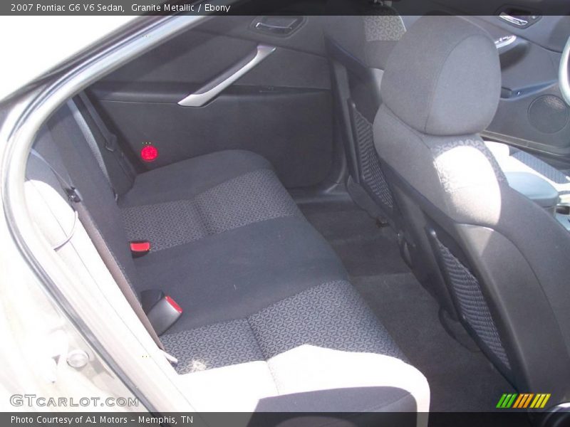 Granite Metallic / Ebony 2007 Pontiac G6 V6 Sedan