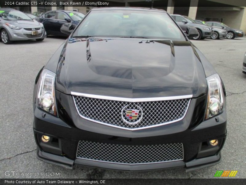 Black Raven / Ebony/Ebony 2014 Cadillac CTS -V Coupe