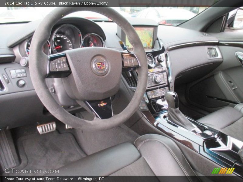 Ebony/Ebony Interior - 2014 CTS -V Coupe 