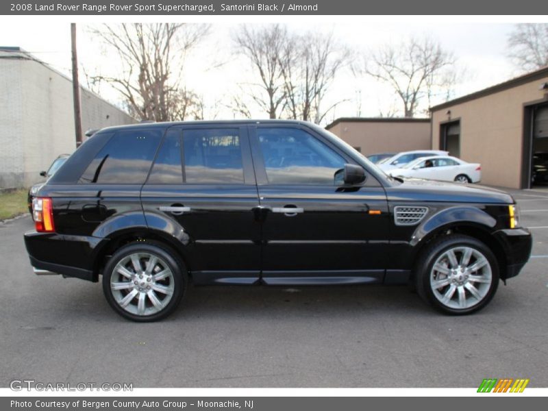 Santorini Black / Almond 2008 Land Rover Range Rover Sport Supercharged