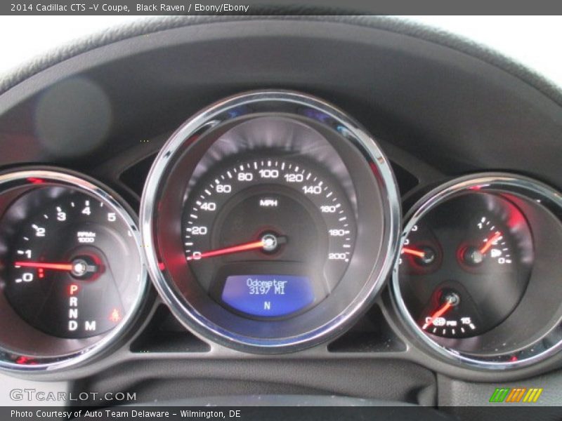  2014 CTS -V Coupe -V Coupe Gauges