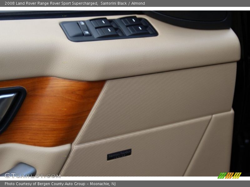 Santorini Black / Almond 2008 Land Rover Range Rover Sport Supercharged