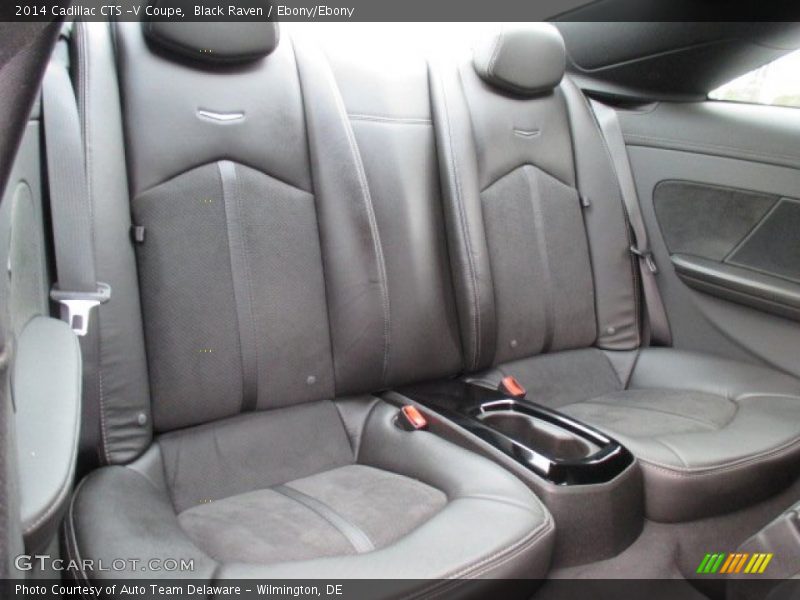 Rear Seat of 2014 CTS -V Coupe