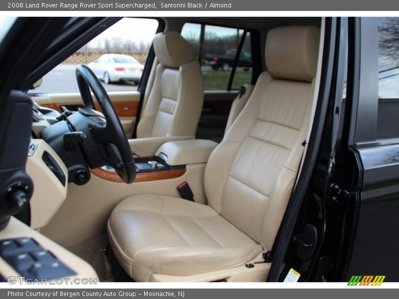 Santorini Black / Almond 2008 Land Rover Range Rover Sport Supercharged