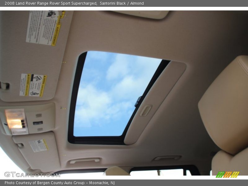 Santorini Black / Almond 2008 Land Rover Range Rover Sport Supercharged