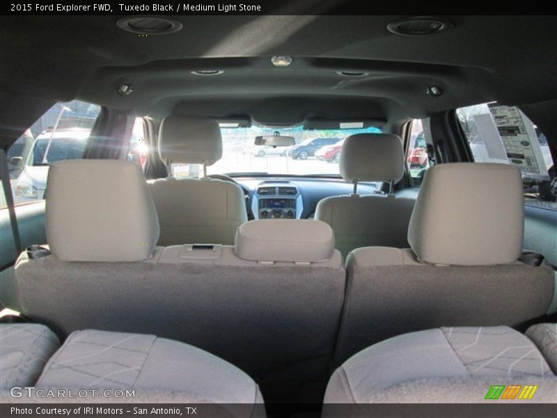 Tuxedo Black / Medium Light Stone 2015 Ford Explorer FWD