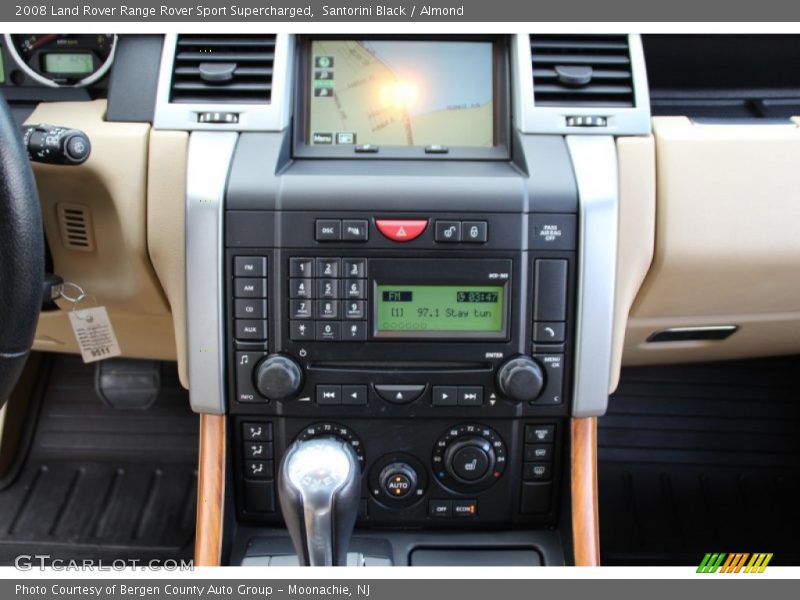 Santorini Black / Almond 2008 Land Rover Range Rover Sport Supercharged