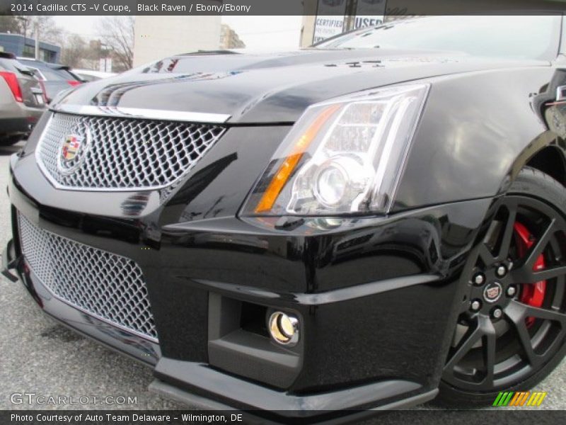 Black Raven / Ebony/Ebony 2014 Cadillac CTS -V Coupe