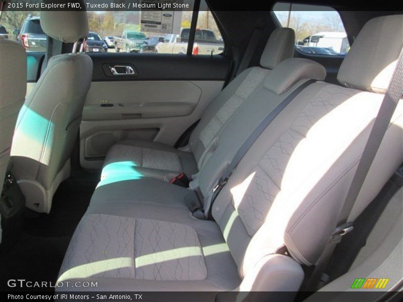 Tuxedo Black / Medium Light Stone 2015 Ford Explorer FWD