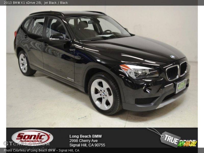 Jet Black / Black 2013 BMW X1 sDrive 28i