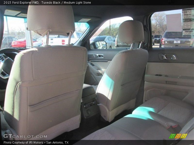 Tuxedo Black / Medium Light Stone 2015 Ford Explorer FWD