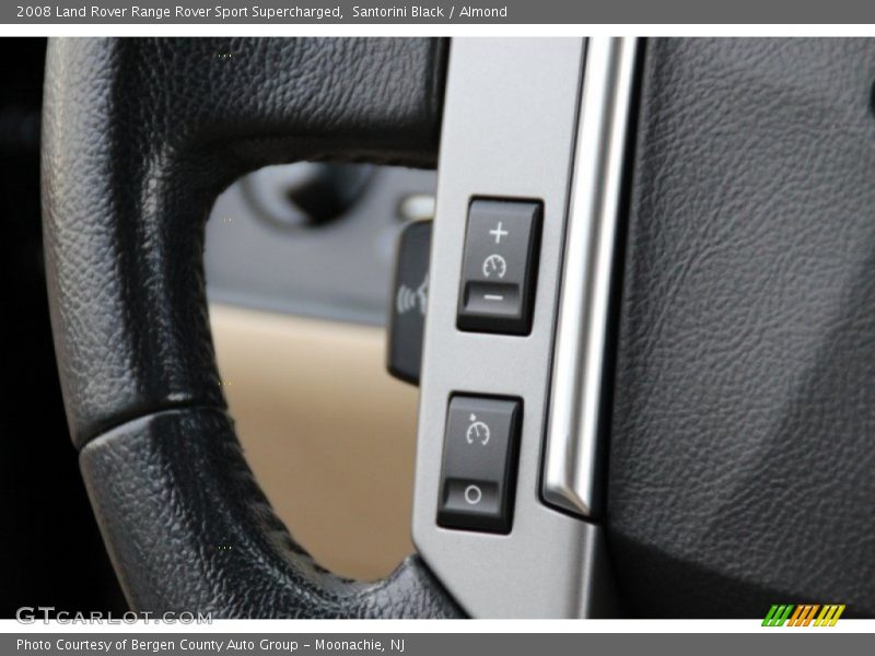 Santorini Black / Almond 2008 Land Rover Range Rover Sport Supercharged