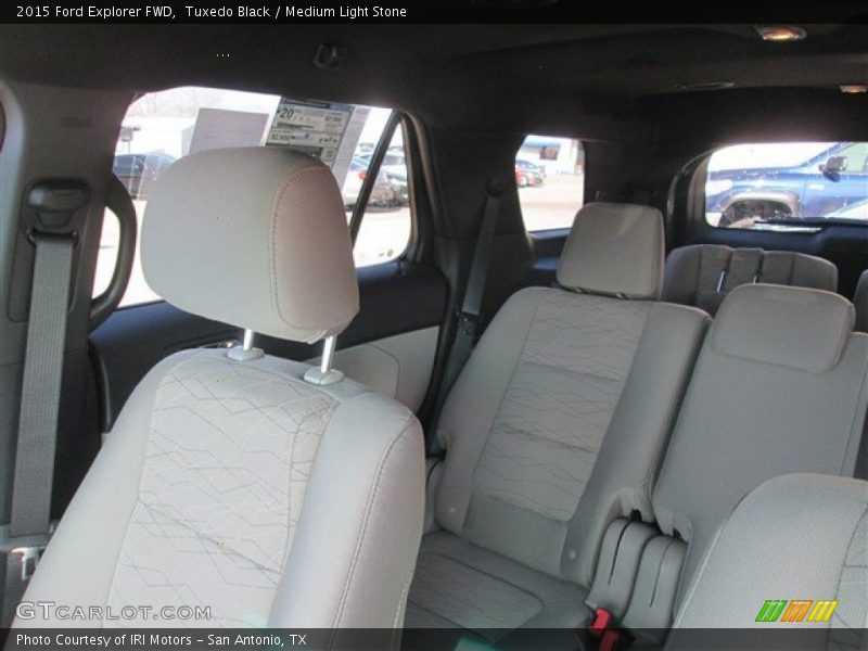 Tuxedo Black / Medium Light Stone 2015 Ford Explorer FWD