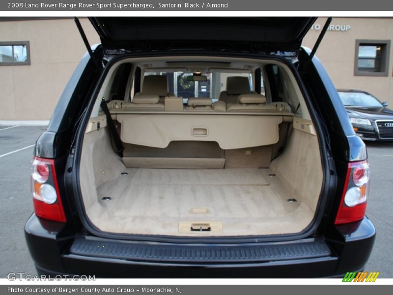 Santorini Black / Almond 2008 Land Rover Range Rover Sport Supercharged