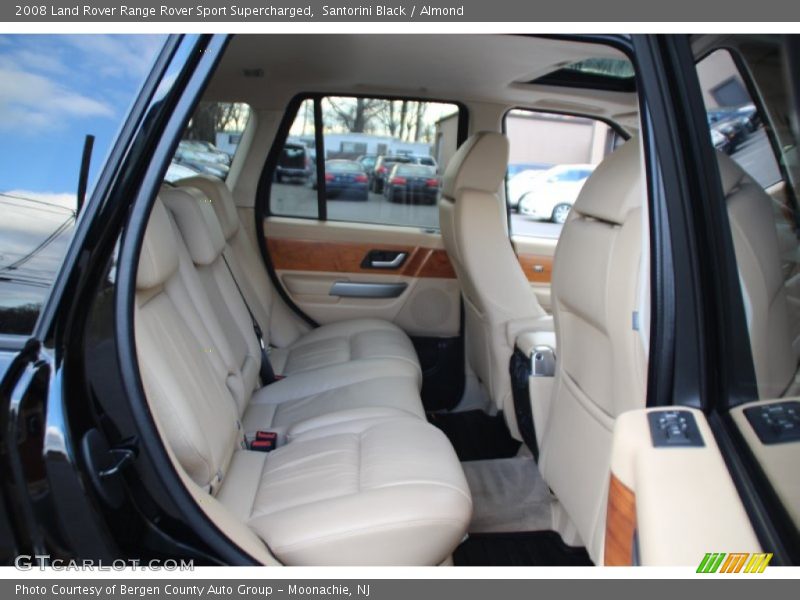 Santorini Black / Almond 2008 Land Rover Range Rover Sport Supercharged