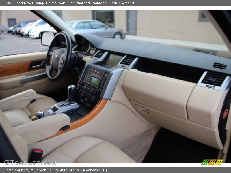 Santorini Black / Almond 2008 Land Rover Range Rover Sport Supercharged