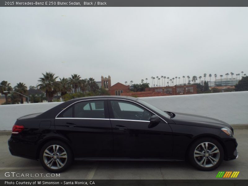 Black / Black 2015 Mercedes-Benz E 250 Blutec Sedan