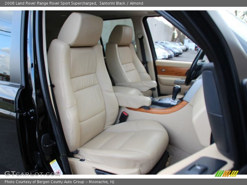 Santorini Black / Almond 2008 Land Rover Range Rover Sport Supercharged