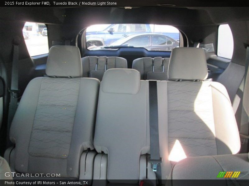 Tuxedo Black / Medium Light Stone 2015 Ford Explorer FWD