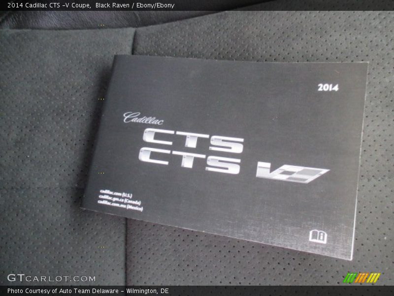 Black Raven / Ebony/Ebony 2014 Cadillac CTS -V Coupe
