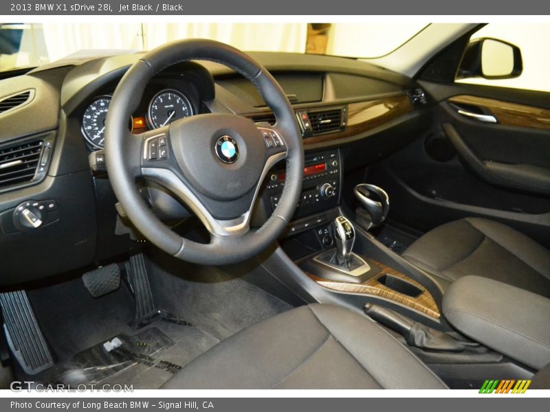Jet Black / Black 2013 BMW X1 sDrive 28i