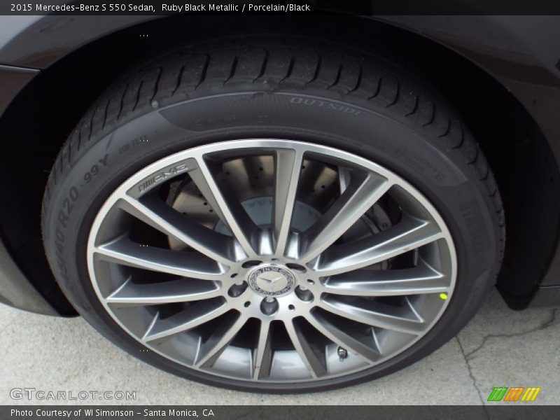  2015 S 550 Sedan Wheel