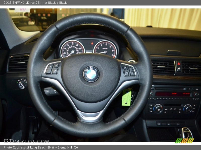 Jet Black / Black 2013 BMW X1 sDrive 28i