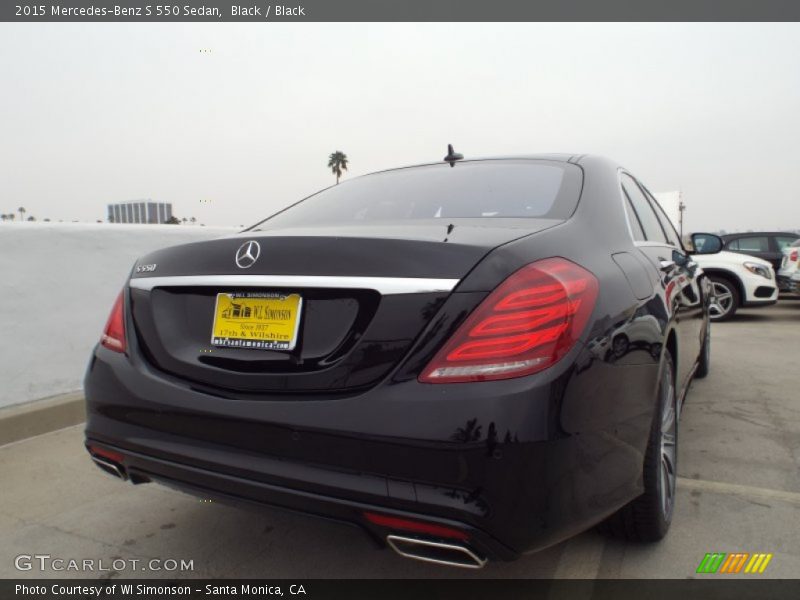 Black / Black 2015 Mercedes-Benz S 550 Sedan