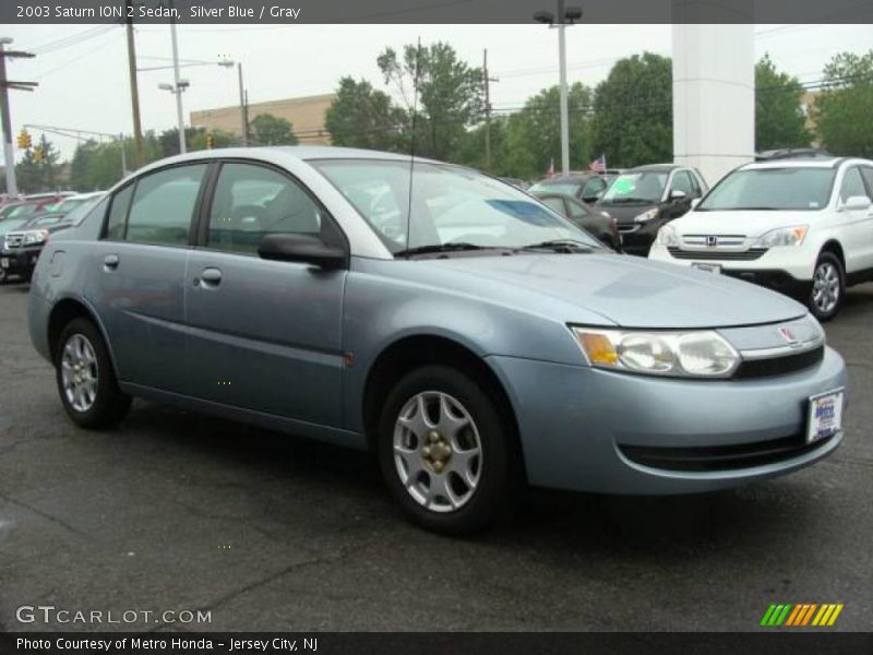 Silver Blue / Gray 2003 Saturn ION 2 Sedan