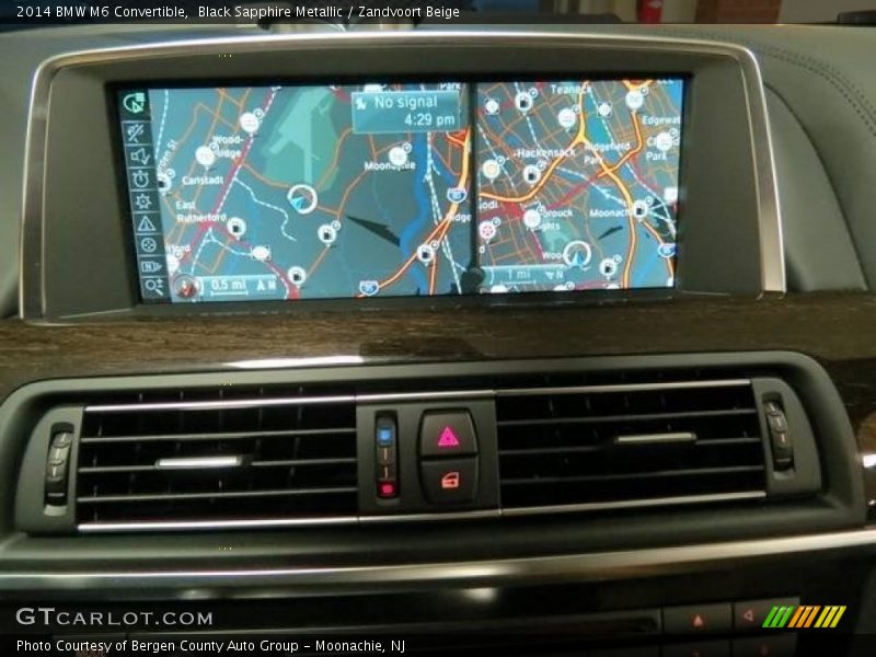 Black Sapphire Metallic / Zandvoort Beige 2014 BMW M6 Convertible