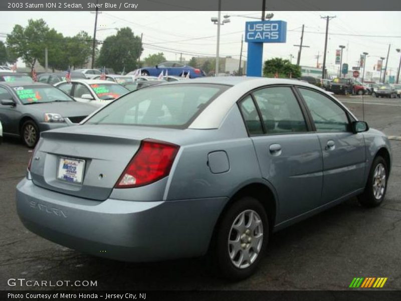 Silver Blue / Gray 2003 Saturn ION 2 Sedan