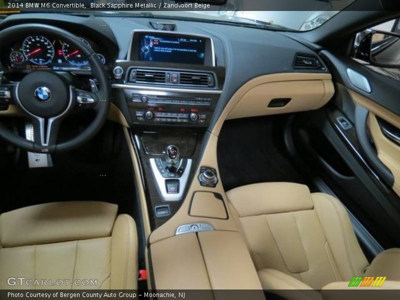 Black Sapphire Metallic / Zandvoort Beige 2014 BMW M6 Convertible