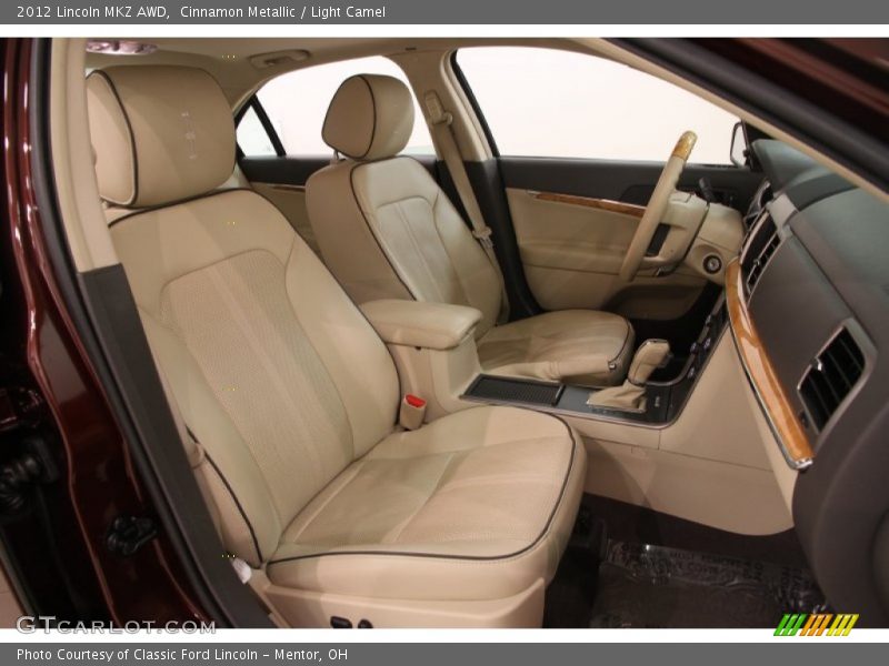 Cinnamon Metallic / Light Camel 2012 Lincoln MKZ AWD
