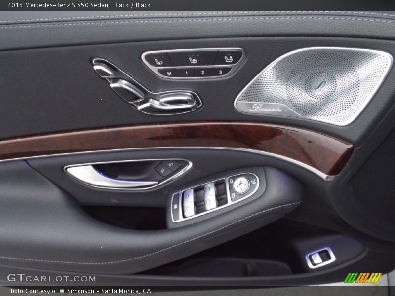Black / Black 2015 Mercedes-Benz S 550 Sedan