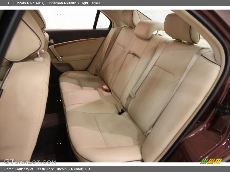 Cinnamon Metallic / Light Camel 2012 Lincoln MKZ AWD