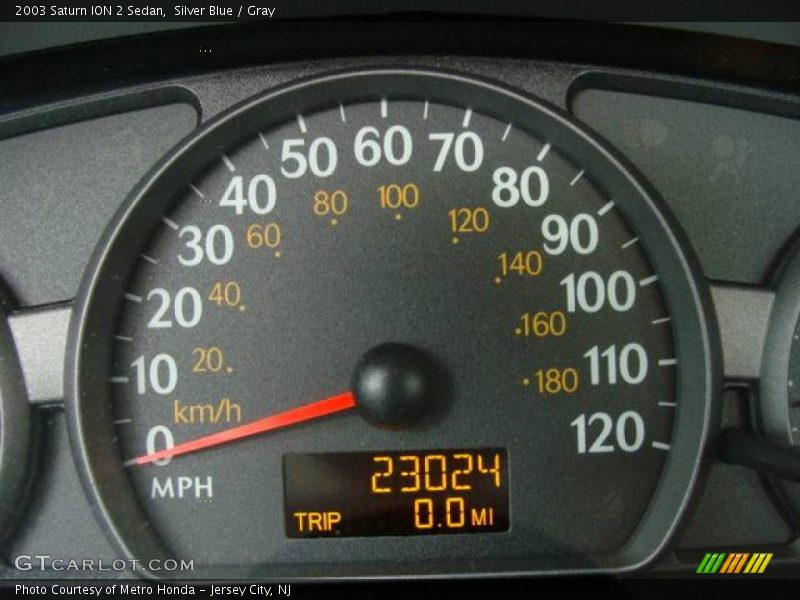 Silver Blue / Gray 2003 Saturn ION 2 Sedan