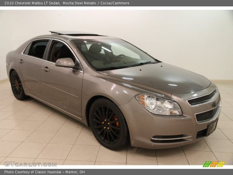 Mocha Steel Metallic / Cocoa/Cashmere 2010 Chevrolet Malibu LT Sedan