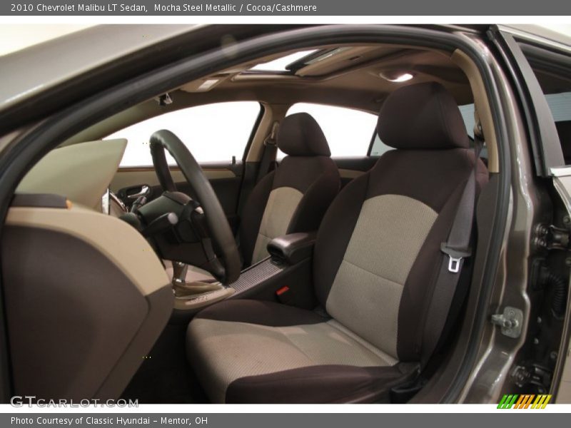Mocha Steel Metallic / Cocoa/Cashmere 2010 Chevrolet Malibu LT Sedan