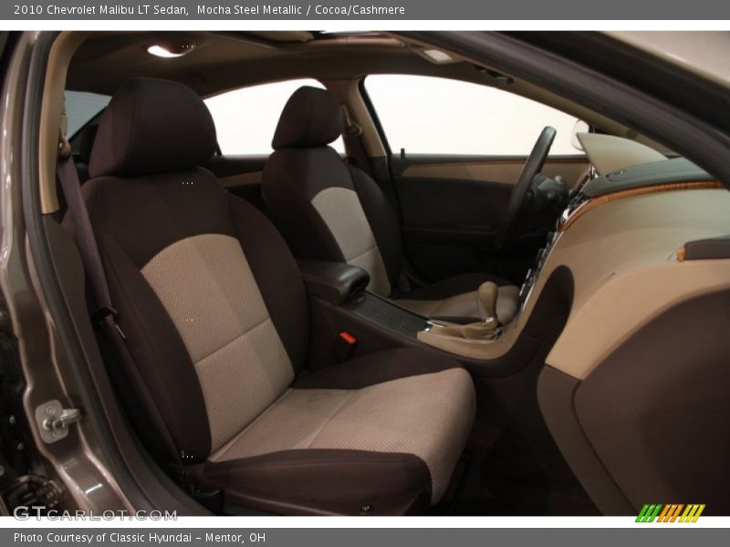 Mocha Steel Metallic / Cocoa/Cashmere 2010 Chevrolet Malibu LT Sedan
